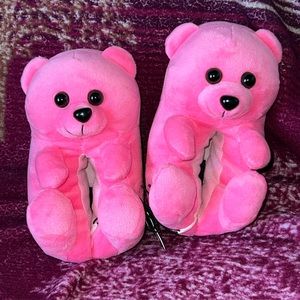 Kids Teddy bear slippers